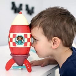 Janod Large Magnetic Rocket -Toy Specialty Store 05214 zoom2