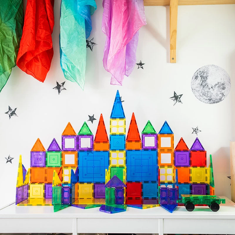 Magnetic Tiles Set 110pc 4 Magnetic Tiles Set 110pc - Image 2