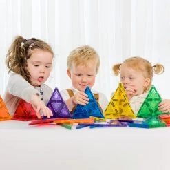 Magnetic Tiles Geometry Pack Set 36pc -Toy Specialty Store 36pc geochildren