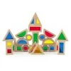 Colourful Transparent Blocks Set 24pc