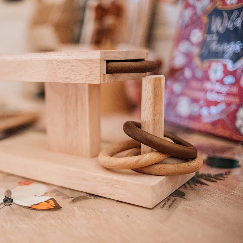 Montessori Rings Activity Set * 6 Montessori Rings Activity Set * - Image 4