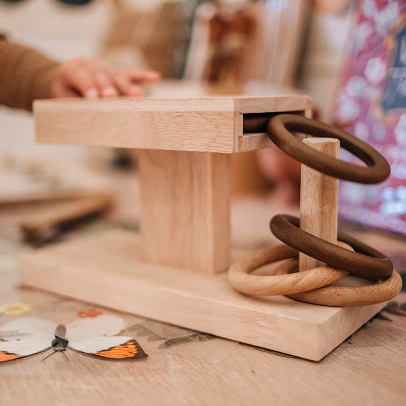 Montessori Rings Activity Set * 8 Montessori Rings Activity Set * - Image 6