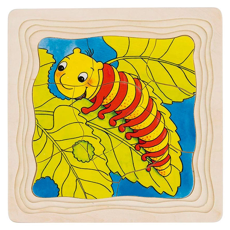 Goki Butterfly Life Cycle 4 Layer Puzzle 3 Goki Butterfly Life Cycle 4 Layer Puzzle