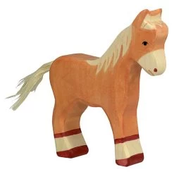 Holztiger Foal Standing Light Brown