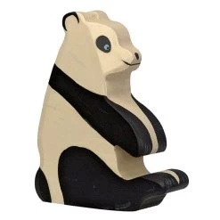 Holztiger Panda Bear Sitting