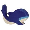 Holztiger Blue Whale Small 1 Holztiger Blue Whale Small -Toy Specialty Store 80196