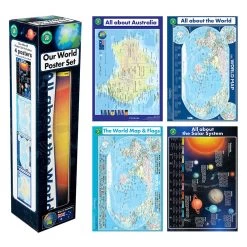 All About Our World Poster Box Set Of 4