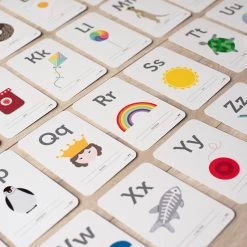 Alphabet Flash Cards 8 Alphabet Flash Cards -Toy Specialty Store AlphabetCardsDSC 4700