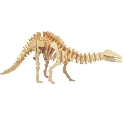 Apatosaurus Dinosaur 3D Wood Kit