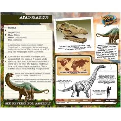 Apatosaurus Dinosaur 3D Wood Kit -Toy Specialty Store Apatosaurus 03