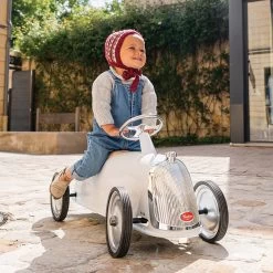 Rider Metal Ride On Car - Snow White 9 Rider Metal Ride On Car - Snow White -Toy Specialty Store BG833 zoom2