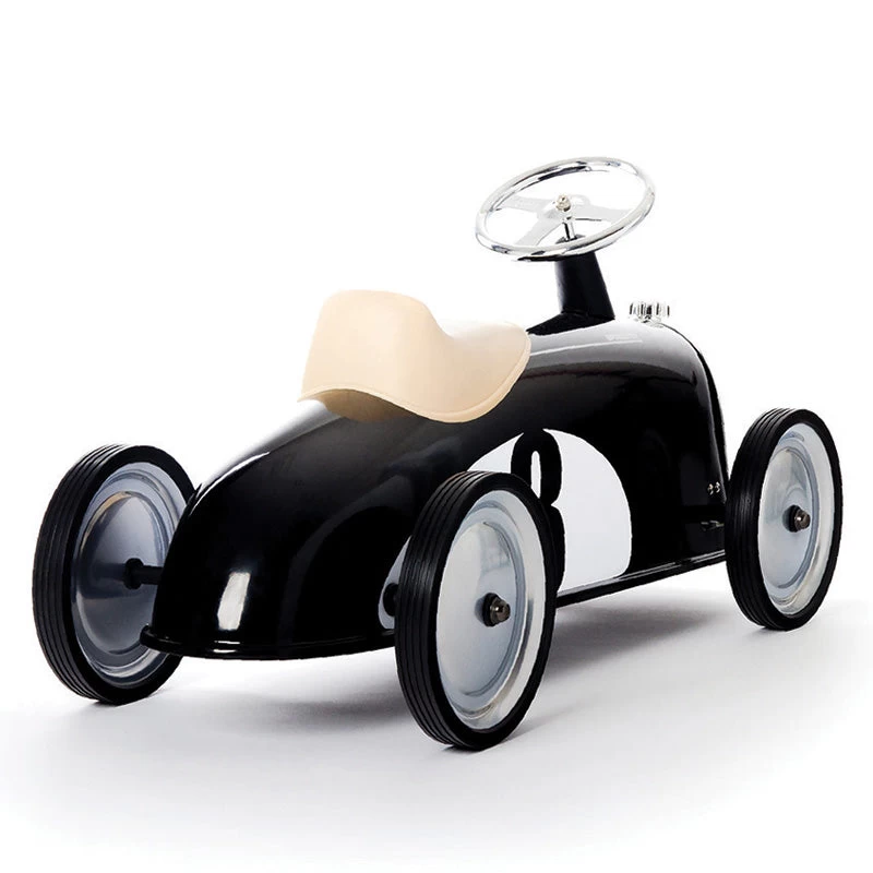 Rider Metal Ride On Car - Black 5 Rider Metal Ride On Car - Black - Image 3