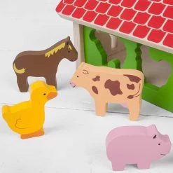 BIGJIGS Farmhouse Sorter -Toy Specialty Store BIJ00108 4