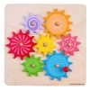 BIGJIGS Moving Cogs Wooden Puzzle Board -Toy Specialty Store BIJ00946 1