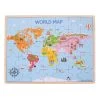 BIGJIGS World Map Wooden Puzzle 35pc -Toy Specialty Store BJ098 1