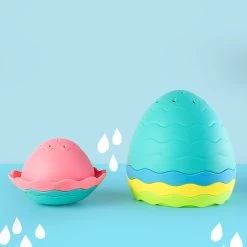 Tiger Tribe Stack & Pour Bath Egg -Toy Specialty Store Bath Egg Colours 14 61520