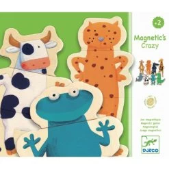 Djeco Crazy Magnetic Animal Magnet Set