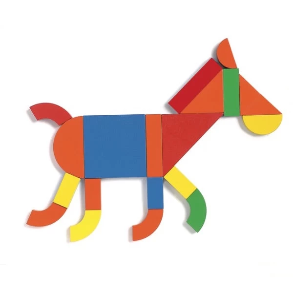 Djeco Geoform Magnetic Shapes Boxed Set 4 Djeco Geoform Magnetic Shapes Boxed Set - Image 2