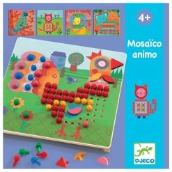 Djeco Animo Mosaic Peg Board