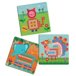 Djeco Animo Mosaic Peg Board -Toy Specialty Store DJ8137 3