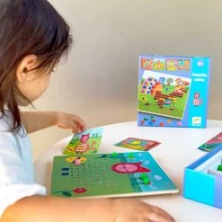 Djeco Animo Mosaic Peg Board -Toy Specialty Store DJ8137 4