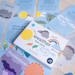 Weather Flash Cards 13 Weather Flash Cards -Toy Specialty Store DSC02298