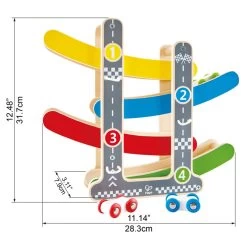 Hape Fast Flip Race Track -Toy Specialty Store E0438 4