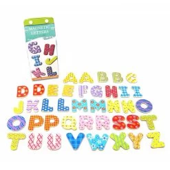 Magnetic Uppercase Letters Milk Carton