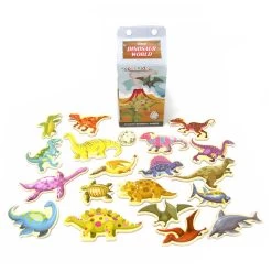 Magnetic Dinosaurs Milk Carton