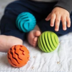 Fat Brain Toys Sensory Rollers Ball Set 15 Fat Brain Toys Sensory Rollers Ball Set -Toy Specialty Store FA161 1 SensoryRollers 6