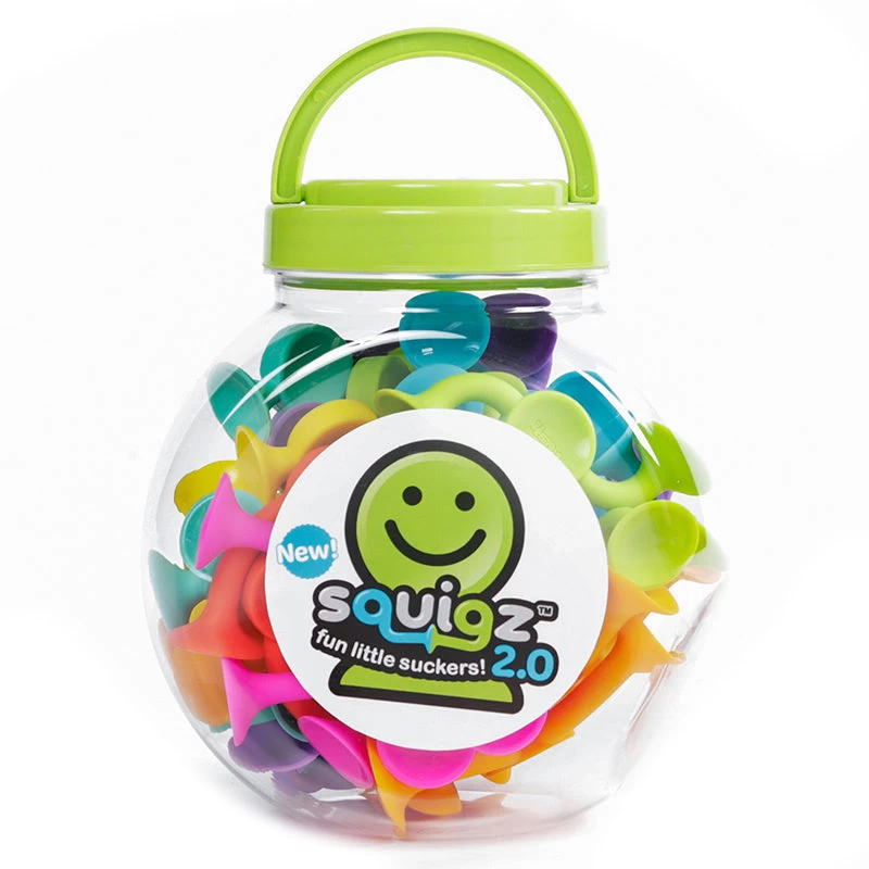 Fat Brain Toys Squigz 2.0 36pc Set 3 Fat Brain Toys Squigz 2.0 36pc Set