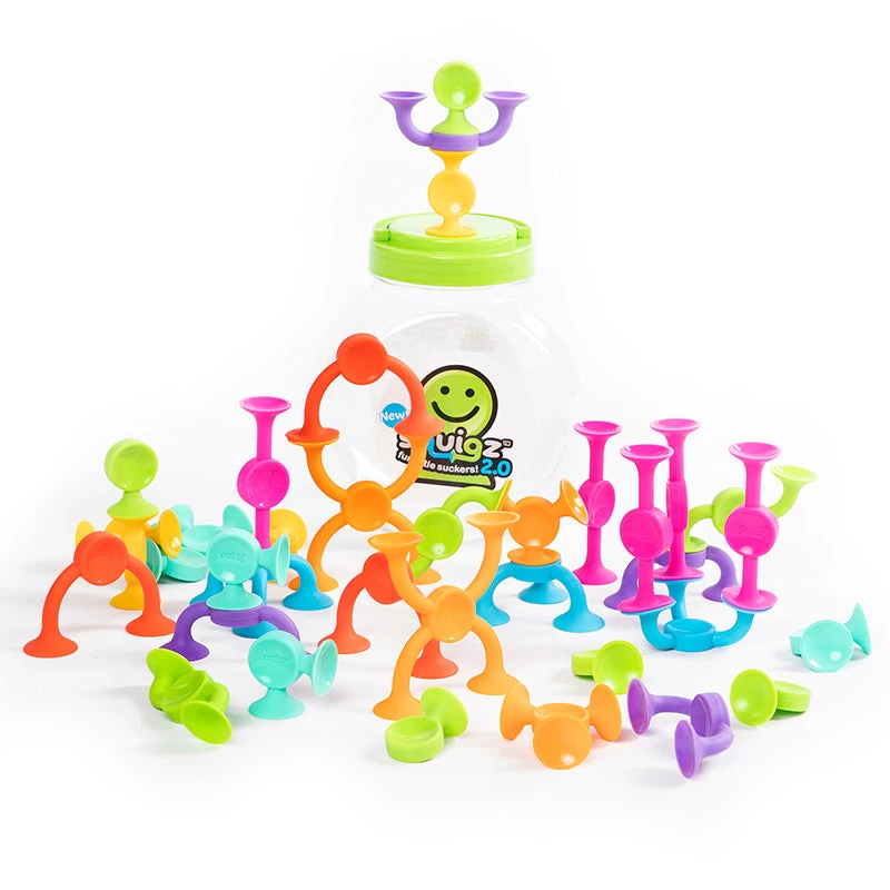 Fat Brain Toys Squigz 2.0 36pc Set 4 Fat Brain Toys Squigz 2.0 36pc Set - Image 2