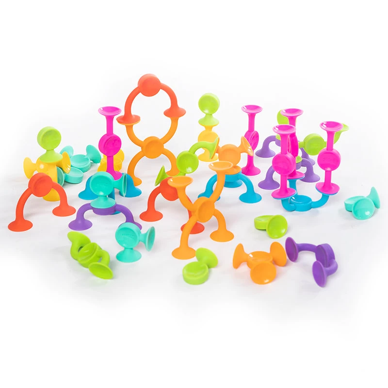 Fat Brain Toys Squigz 2.0 36pc Set 5 Fat Brain Toys Squigz 2.0 36pc Set - Image 3