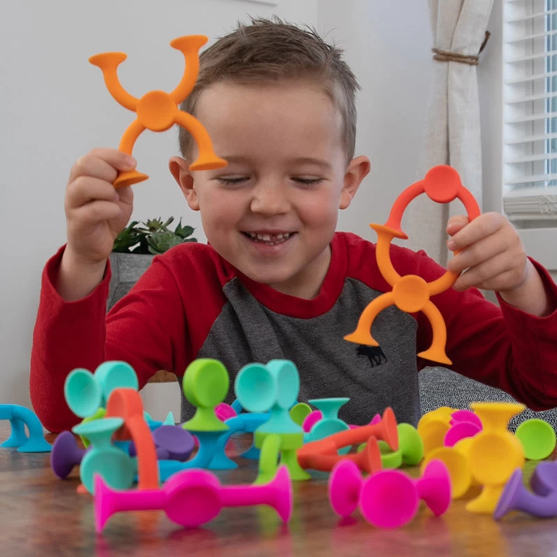 Fat Brain Toys Squigz 2.0 36pc Set 9 Fat Brain Toys Squigz 2.0 36pc Set - Image 7