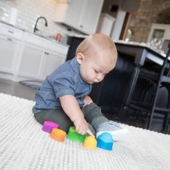 Fat Brain Toys Dimpl Stack 14 Fat Brain Toys Dimpl Stack -Toy Specialty Store FA293 1 DimplStack 10