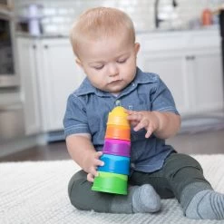 Fat Brain Toys Dimpl Stack 16 Fat Brain Toys Dimpl Stack -Toy Specialty Store FA293 1 DimplStack 13