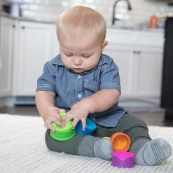 Fat Brain Toys Dimpl Stack 17 Fat Brain Toys Dimpl Stack -Toy Specialty Store FA293 1 DimplStack 16