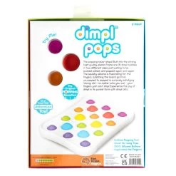 Fat Brain Toys Dimpl Pops Pop It Board -Toy Specialty Store FA335 43A0894 PKG
