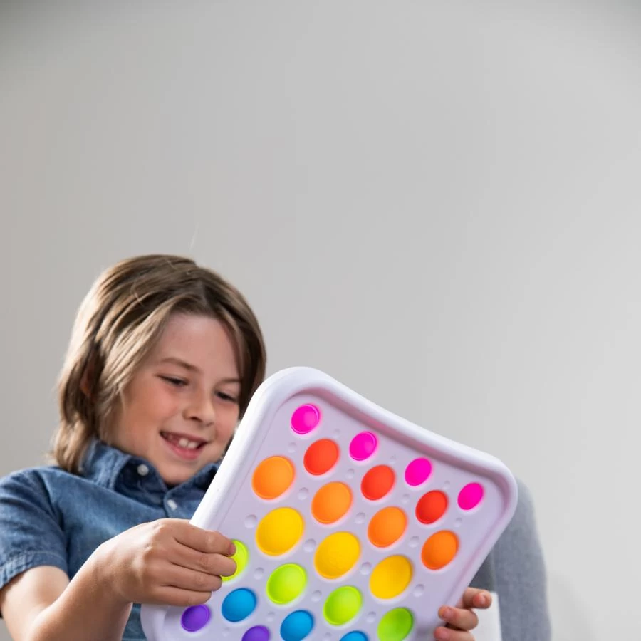 Fat Brain Toys Dimpl Pops Deluxe Pop It Board 8 Fat Brain Toys Dimpl Pops Deluxe Pop It Board - Image 6