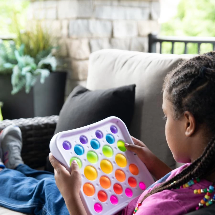 Fat Brain Toys Dimpl Pops Deluxe Pop It Board 6 Fat Brain Toys Dimpl Pops Deluxe Pop It Board - Image 4