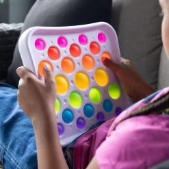 Fat Brain Toys Dimpl Pops Deluxe Pop It Board 11 Fat Brain Toys Dimpl Pops Deluxe Pop It Board -Toy Specialty Store FA336 210525 6