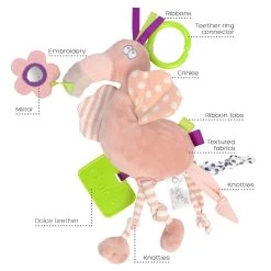 Mia Flamingo Sensory Toy -Toy Specialty Store Flamingo 2