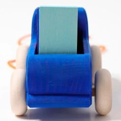 Large Blue Truck Pull Along -Toy Specialty Store GRI090401 5