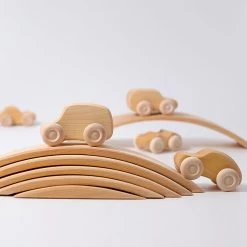 Cars Natural Set Of 6 -Toy Specialty Store GRI09300 7