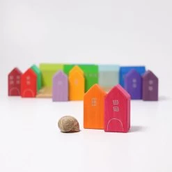 Building Set Small Wooden Houses -Toy Specialty Store GRI10176 3