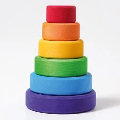 Conical Stacking Tower Small Rainbow