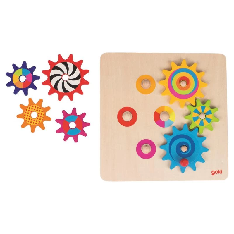 Goki Cog Wheel Game 3 Goki Cog Wheel Game