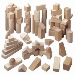 Haba Natural Building Blocks Large Set -Toy Specialty Store HA1070 zoom1