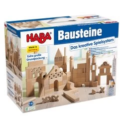Haba Natural Building Blocks Extra Large Set -Toy Specialty Store HA1077