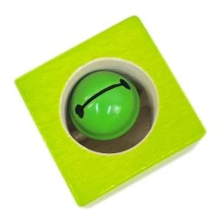 Haba Sound Block Green Bell -Toy Specialty Store HABAAudibleBlocks Greentop